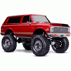 CARRO TRAXXAS 1/10 TRX-4 BLAZER 72 K5 CRAWLER 4WD TQI RED 92086-4