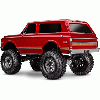 CARRO TRAXXAS 1/10 TRX-4 BLAZER 72 K5 CRAWLER 4WD TQI RED 92086-4