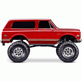 CARRO TRAXXAS 1/10 TRX-4 BLAZER 72 K5 CRAWLER 4WD TQI RED 92086-4