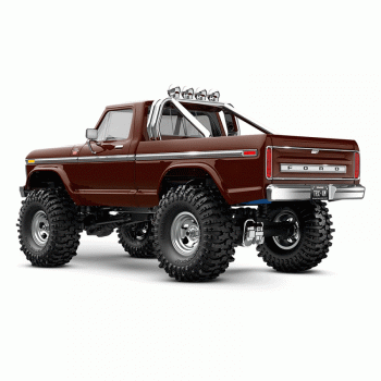 CARRO TRAXXAS 1/18 TRX-4M FORD F-150 CRAWLER 4WD TQ BROWN 97044-1