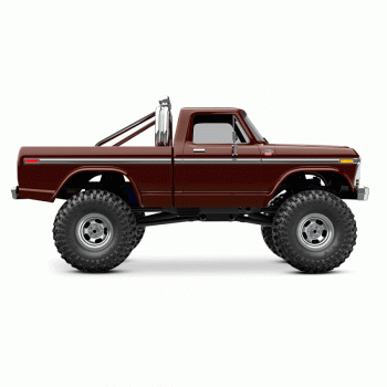 CARRO TRAXXAS 1/18 TRX-4M FORD F-150 CRAWLER 4WD TQ BROWN 97044-1