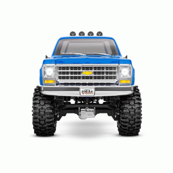 CARRO TRAXXAS 1/18 TRX-4 CHEYENNE 79 K10 CRAWLER RTR TQ BLUE 97064-1