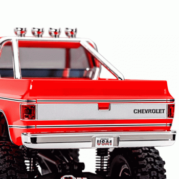 CARRO TRAXXAS 1/18 TRX-4 CHEYENNE 79 K10 CRAWLER RTR TQ RED 97064-1