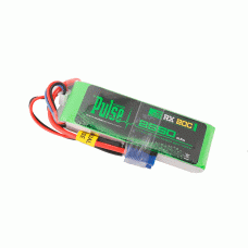 BATERIA PULSE 7.4V 2550MAH 20C 2S LIPO RX EC3