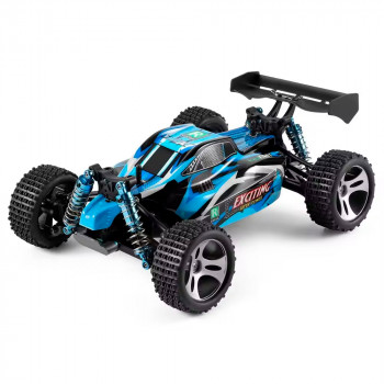 CARRO WLTOYS 1/18 RTR EXCITING 30KM 4WD BLUE 184011