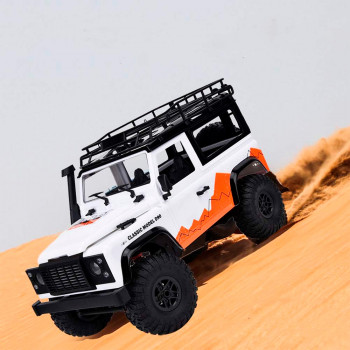 CARRO MNMODEL 1/12 JEEP LAND ROVER DEFENDER 90 (2015) WHITE MN-99