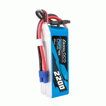 GENS ACE 14.8V 2200MAH 45C 4S G-TECH LIPO EC3 PLUG