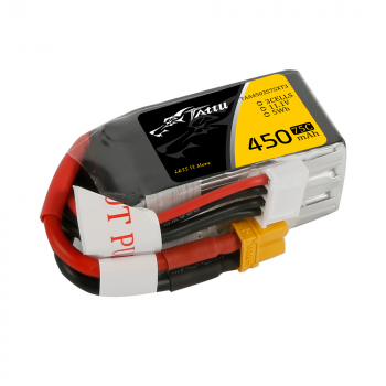 GENS ACE TATTU 11.1V 450MAH 75C 3S LIPO XT30 PLUG