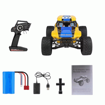 CARRO WLTOYS 1/12 ROCK CRAWLER D7 45KM 4WD 12402-A