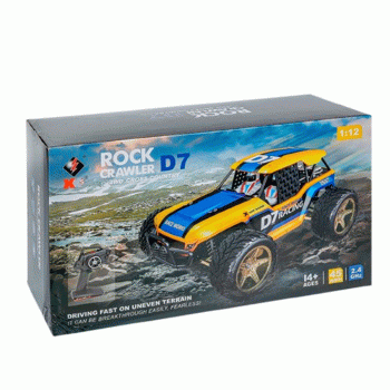 CARRO WLTOYS 1/12 ROCK CRAWLER D7 45KM 4WD 12402-A