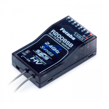 RADIO FUTABA 8CH T8J FOR AIR RX R2008SB S-FHSS FUTK8100 (USADO/OUTLET)