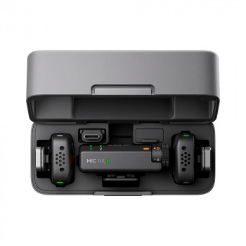 MICROFONE DIGITAL WIRELESS DJI MIC MINI (2 TX + 1 RX + CHARGING) C.F.