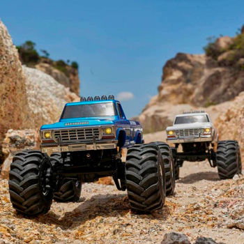 CARRO FMS 1/24 FCX24 SMASHER 4WD RTR BLUE V2 FMS12402RTRBUV2