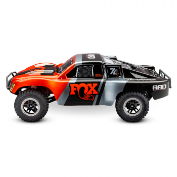CARRO TRAXXAS 1/10 SLASH VXL 2WD BLX TQI TSM FOX 58276-74
