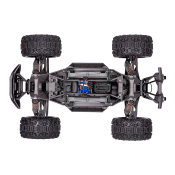 CARRO TRAXXAS X-MAXX BELTED BLX 8S TQI TSM ORANGE 77096-4