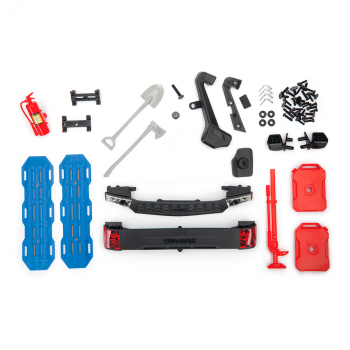 CARRO TRAXXAS 1/10 TRX-4 DEEP TRAXX CLIPLESS XL-5 ORANGE 82234-4