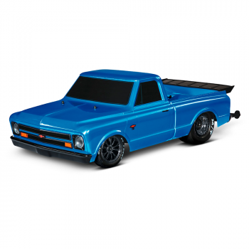 CARRO TRAXXAS 1/10 DRAG SLASH C10 2WD TQI TSM BLUE 94376-74