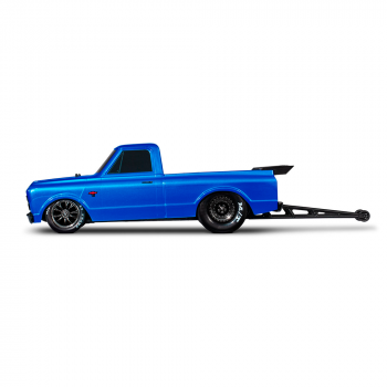CARRO TRAXXAS 1/10 DRAG SLASH C10 2WD TQI TSM BLUE 94376-74