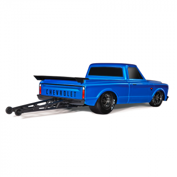 CARRO TRAXXAS 1/10 DRAG SLASH C10 2WD TQI TSM BLUE 94376-74