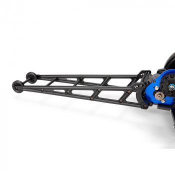 CARRO TRAXXAS 1/10 DRAG SLASH C10 2WD TQI TSM BLUE 94376-74