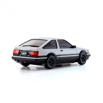 CARRO KYOSHO MINI-Z AWD TOYOTA COROLLA LEVIN AE86 WHITE/BLACK 32641WBK