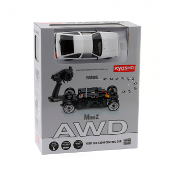 CARRO KYOSHO MINI-Z AWD TOYOTA COROLLA LEVIN AE86 WHITE/BLACK 32641WBK CARRO KYOSHO MINI-Z AWD TOYOTA COROLLA LEVIN AE86 WHITE/BLACK 32641WBK