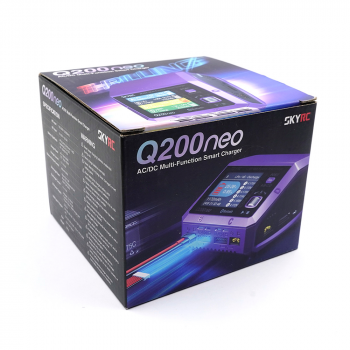CARREGADOR SKYRC Q200NEO AC/DC 400W SMART CHARGER SK-100197-02