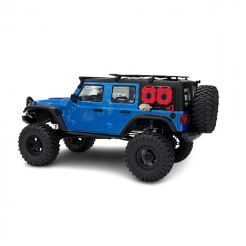 CARRO WLTOYS 1/10 JEEP STRENGTH CLIMBING 11KM 4WD METAL BLUE 104010