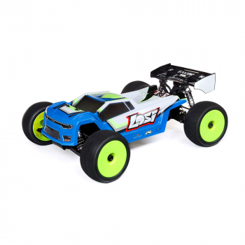 CARRO LOSI 1/8 8IGHT-XTE 4S 4WD BLX RACE TRUGGY CLEAR LOS04020