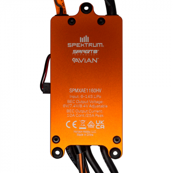 ESC SPEKTRUM AVIAN 160AMP HV BLX SMART 6S-14S SPMXAE1160HV