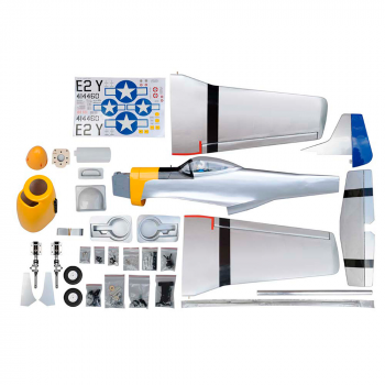 AVIAO PHOENIX P-51 MUSTANG 46-55 GP-EP ARF 55.5