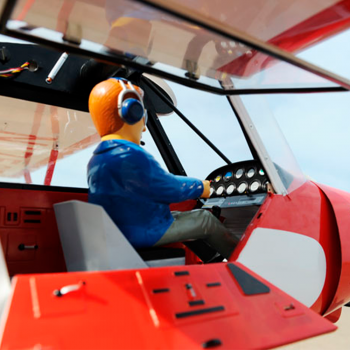 AVIAO PHOENIX SUPER CUB PA-18 30CC GAS/EP ARF 107