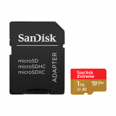 SANDISK MICROSD EXTREME 1TB 190MB/S CARD WITH EXTREME CAPTURE