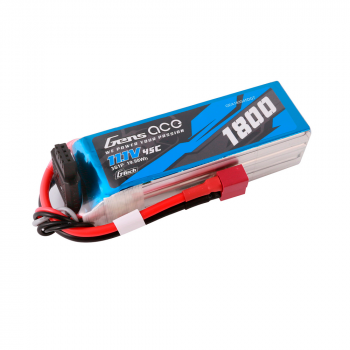 GENS ACE 11.1V 1800MAH 3S 45C G-TECH LIPO DEAN PLUG