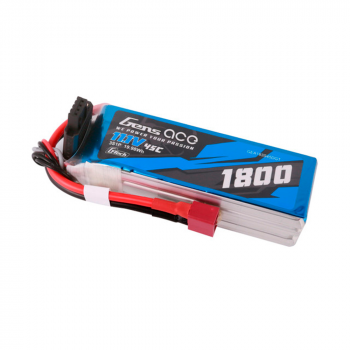 GENS ACE 11.1V 1800MAH 3S 45C G-TECH LIPO DEAN PLUG