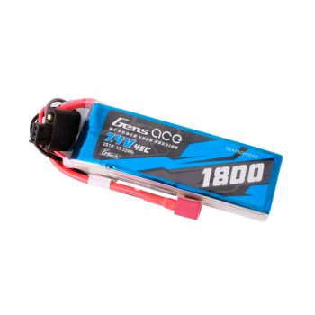 GENS ACE 7.4V 1800MAH 45C 2S G-TECH LIPO DEANS PLUG