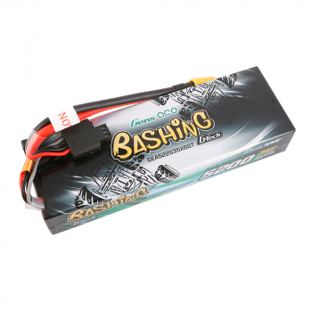 GENS ACE 7.4V 5200MAH 2S 35C G-TECH LIPO HARDCASE 24# XT60 PLUG