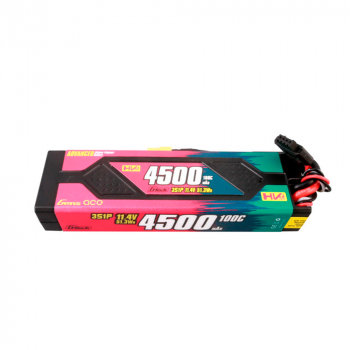 GENS ACE 11.4V 4500MAH 3S 100C HARDCASE G-TECH ADVANCED XT60 PLUG