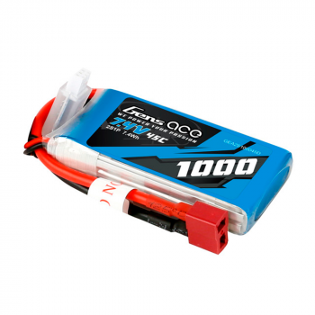 GENS ACE 7.4V 1000MAH 45C 2S LIPO DEANS PLUG