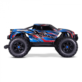 CARRO TRAXXAS X-MAXX BELTED BLX 8S TQI TSM BLUE 77096-4
