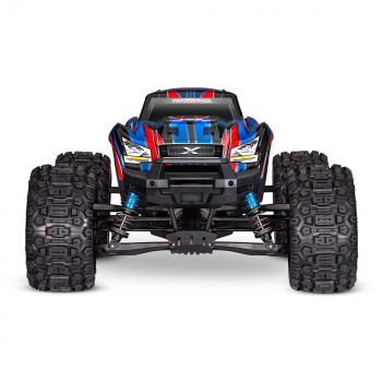 CARRO TRAXXAS X-MAXX BELTED BLX 8S TQI TSM BLUE 77096-4