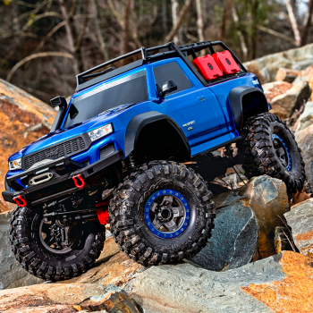 CARRO TRAXXAS 1/10 TRX-4 SPORT HIGH TRAIL EDITION XL-5 BLUE 82044-4