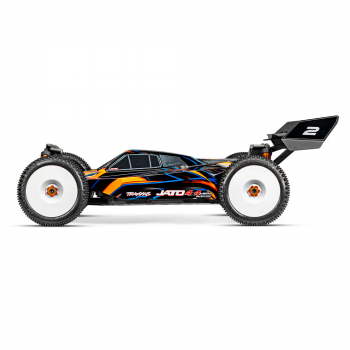 CARRO TRAXXAS 1/8 JATO 4WD VXL-4S ORANGE 90386-4