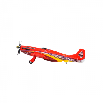 AVIAO FMS P-51 MUSTANG V2 PNP 1100MM DAGO RED FMS134P