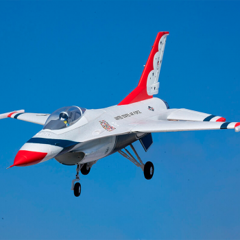 AVIAO FMS F-16 BLUE THUNDER EDF 64MM PNP FMS146PBT