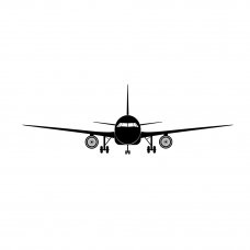 STICKER/ADESIVO AIRLINE JET