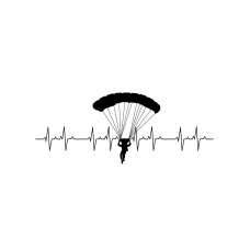 STICKER/ADESIVO SKYDIVING