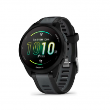 RELOGIO SMARTWATCH GARMIN FORERUNNER 165 010-02863-20 BLACK/SLATE GRAY