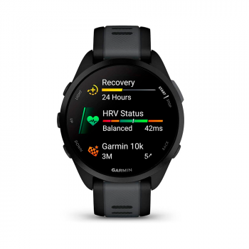 RELOGIO SMARTWATCH GARMIN FORERUNNER 165 MUSIC 010-02863-30 BLACK