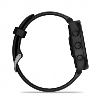 RELOGIO SMARTWATCH GARMIN FORERUNNER 165 MUSIC 010-02863-30 BLACK